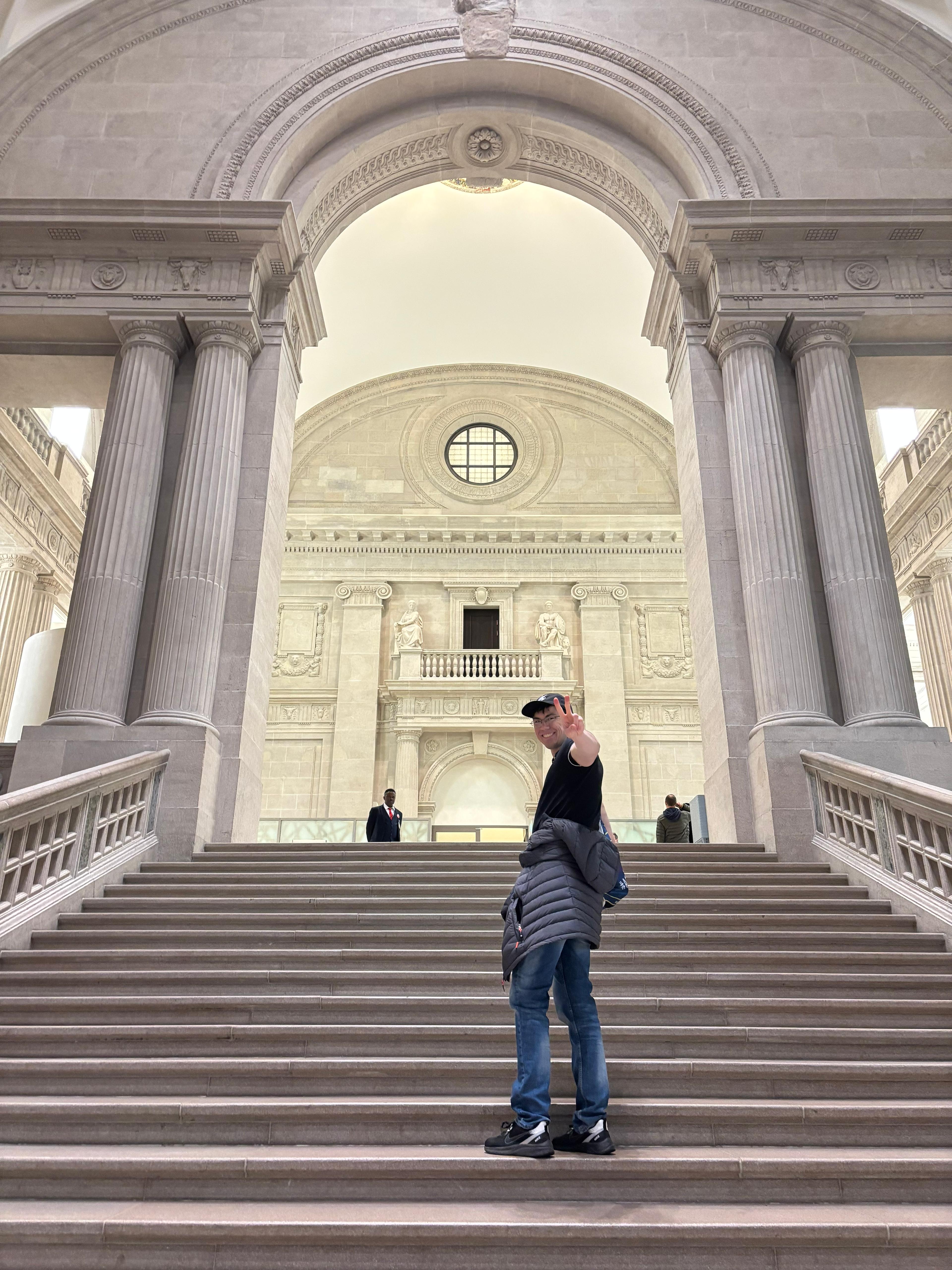 Celebrating after the talk